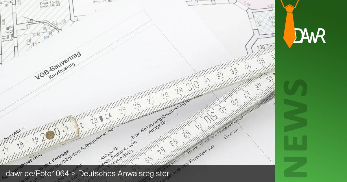 DAWR > Bauvertragsrecht 2018 Regelt Abnahme Und Anordnungsrecht Neu ...